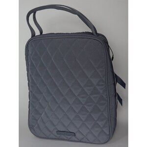 Vera Bradley CARBON GRAY Lunch Bunch Insulated Bag - Work School - NEW!
